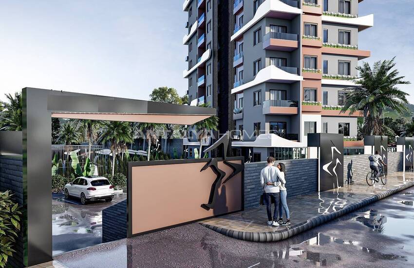 Appartements Confortables Dans Une Résidence Luxueuse À Alanya 4