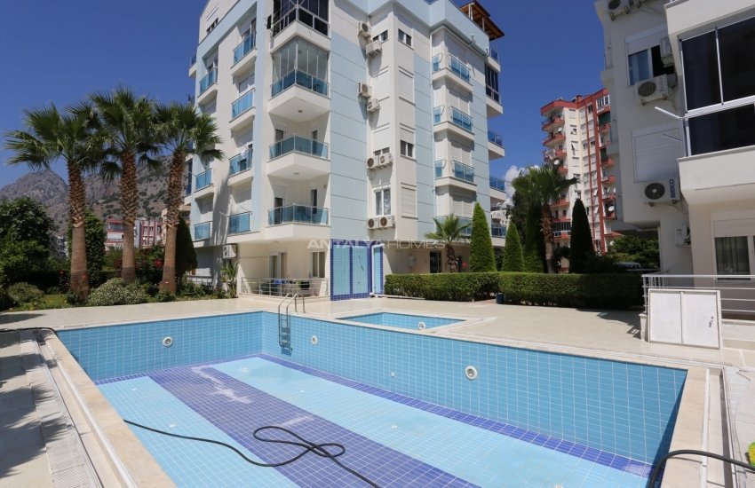 Antalya Hurma'da Havuzlu Sitede Ara Katta Eşyalı Daire 4
