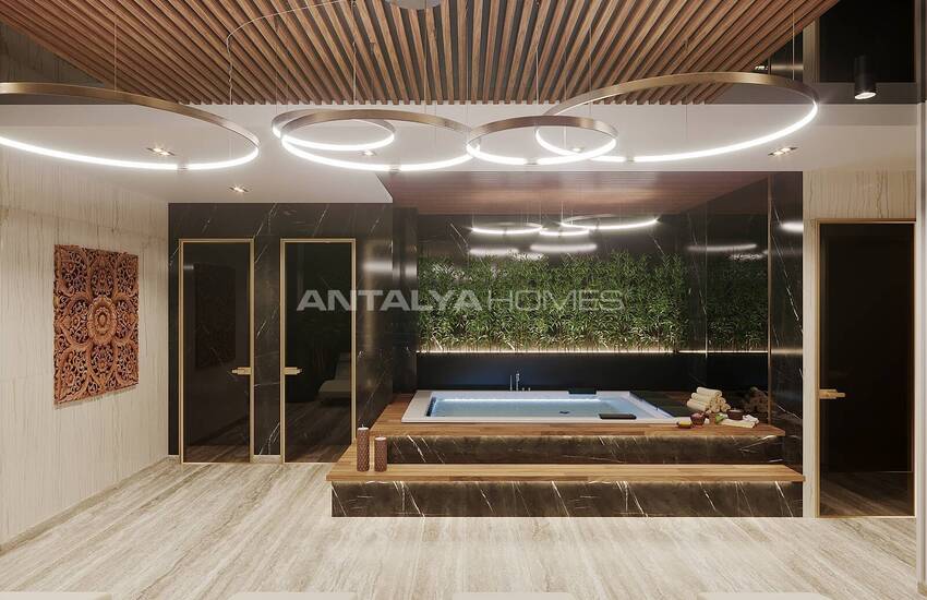 Wohnungen In Stilvollem Zwei-block-komplex In Tosmur Alanya 12
