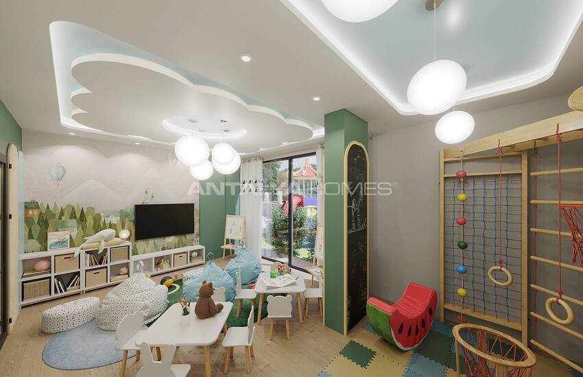 Wohnungen In Stilvollem Zwei-block-komplex In Tosmur Alanya 13