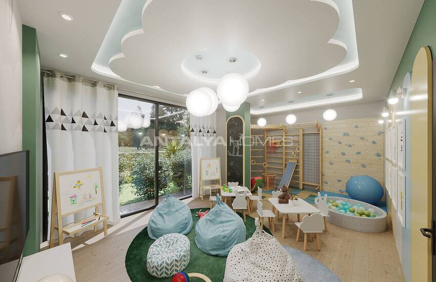 Wohnungen In Stilvollem Zwei-block-komplex In Tosmur Alanya 17
