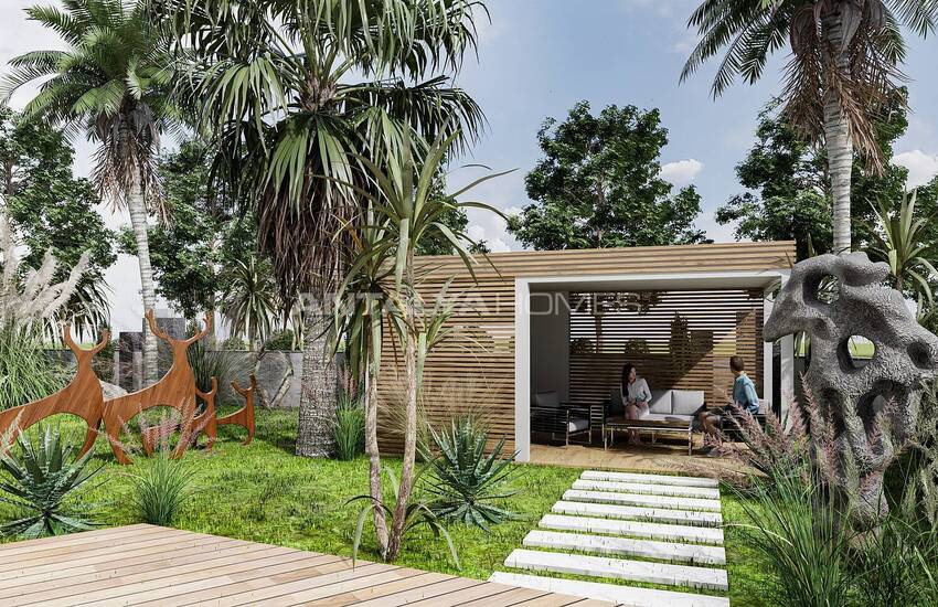 Wohnungen In Stilvollem Zwei-block-komplex In Tosmur Alanya 7