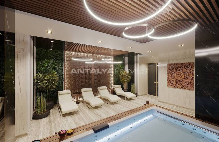 Wohnungen In Stilvollem Zwei-block-komplex In Tosmur Alanya 8