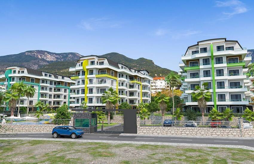 Appartementen In Een Complex Met Zwembad In Alanya Oba 1
