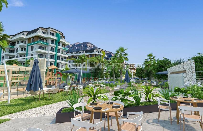 Appartementen In Een Complex Met Zwembad In Alanya Oba 6