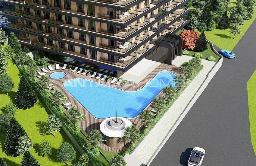 Alanya Tosmur'da Popüler Projede Satılık Şık Daireler 2