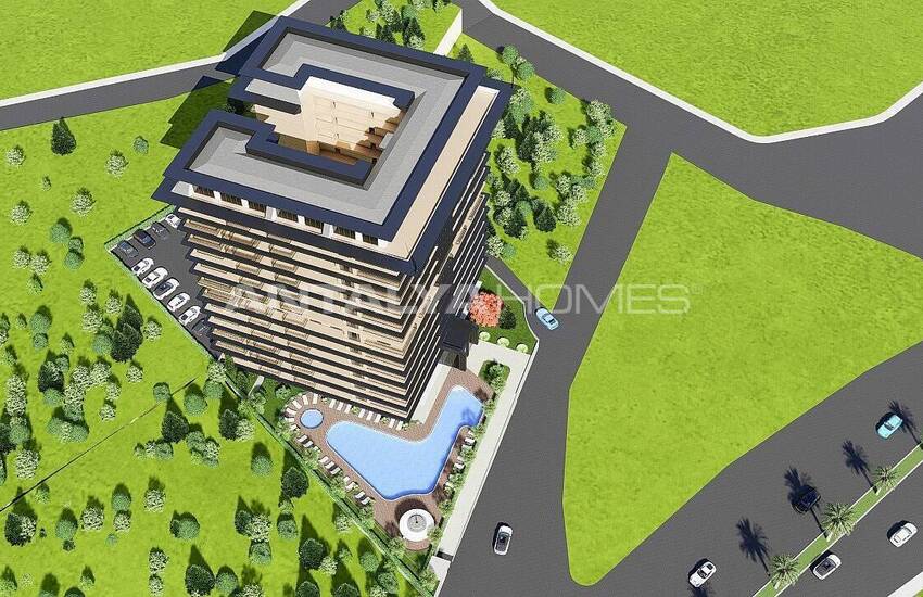 Alanya Tosmur'da Popüler Projede Satılık Şık Daireler 9