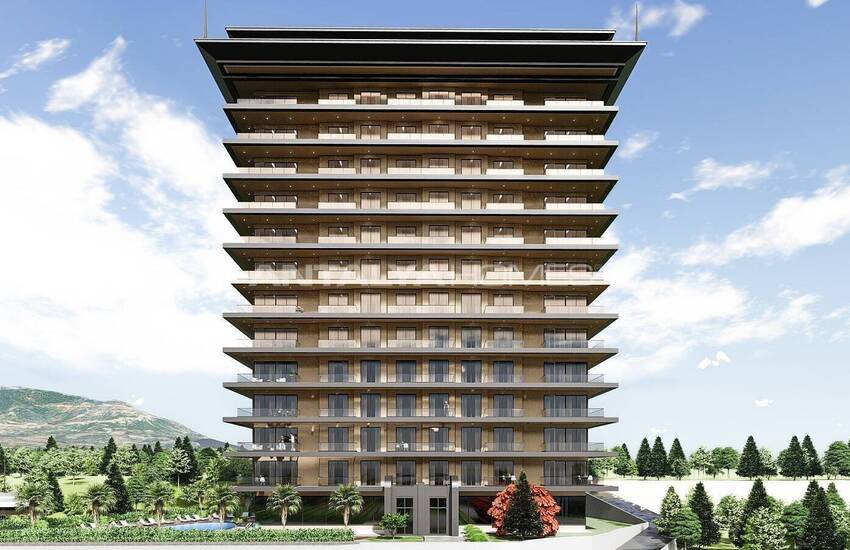 Alanya Tosmur'da Popüler Projede Satılık Şık Daireler 6