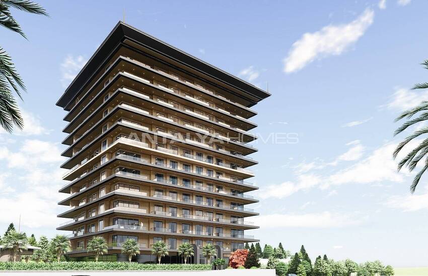 Alanya Tosmur'da Popüler Projede Satılık Şık Daireler 1