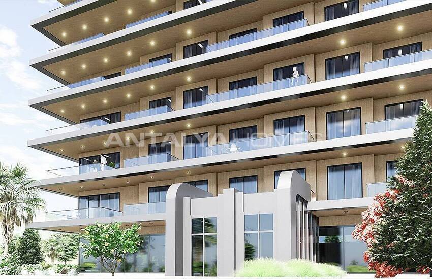 Alanya Tosmur'da Popüler Projede Satılık Şık Daireler 8