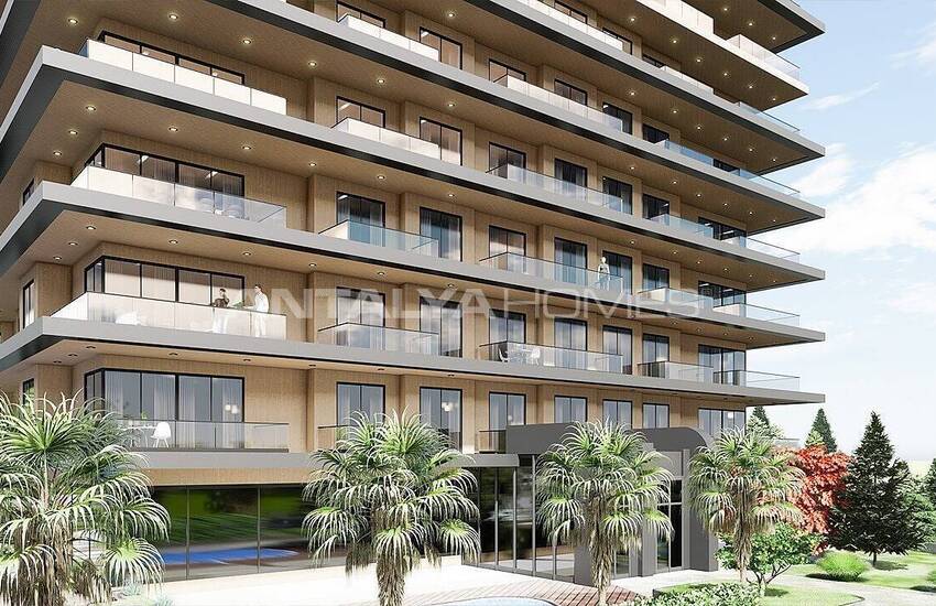 Alanya Tosmur'da Popüler Projede Satılık Şık Daireler 10