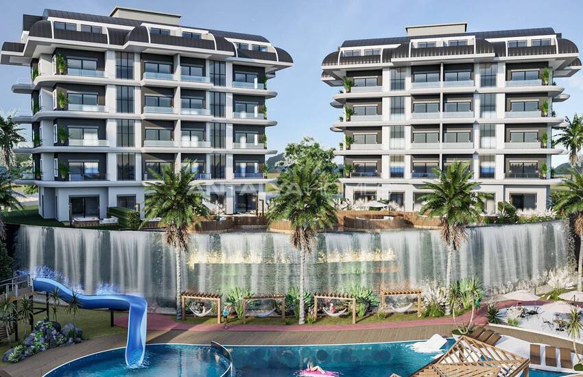 Snygga Nybyggda Fastigheter Med Havsutsikt I Alanya 3