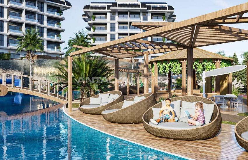 Snygga Nybyggda Fastigheter Med Havsutsikt I Alanya 8