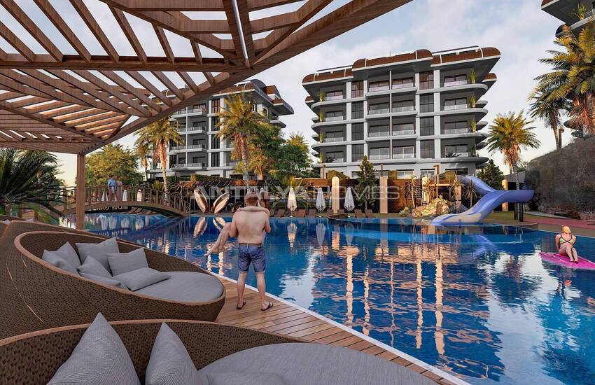 Snygga Nybyggda Fastigheter Med Havsutsikt I Alanya 12