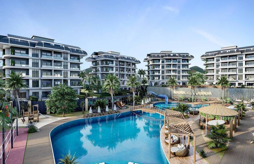 Snygga Nybyggda Fastigheter Med Havsutsikt I Alanya 7