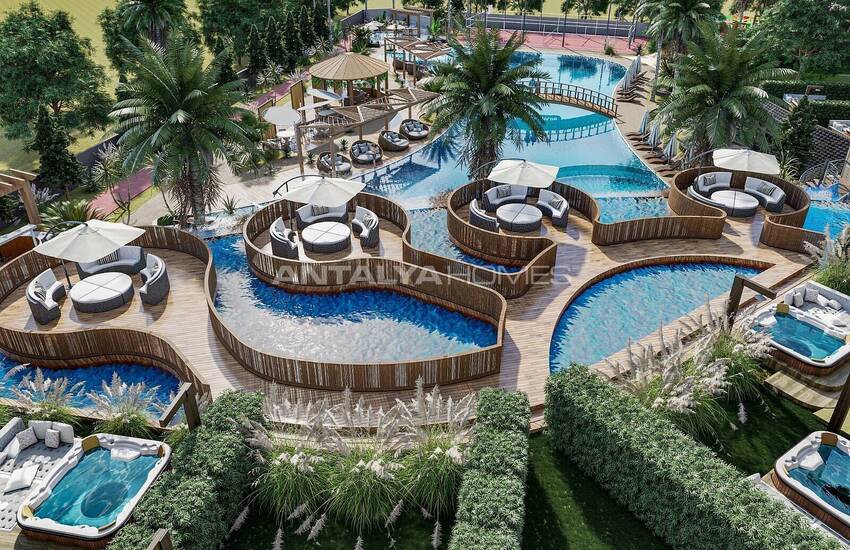 Snygga Nybyggda Fastigheter Med Havsutsikt I Alanya 5