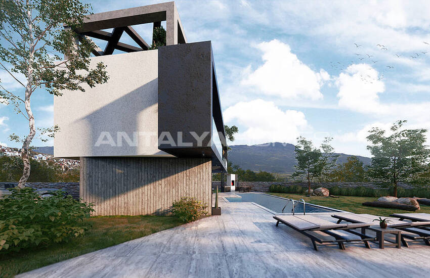 Стильные Отдельные Виллы Рядом с Пляжем в Калкане 4