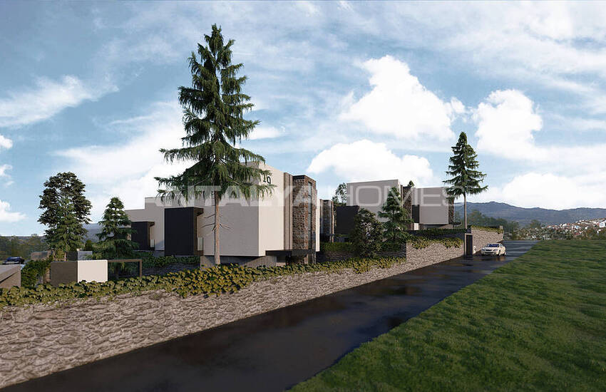 Стильные Отдельные Виллы Рядом с Пляжем в Калкане 14