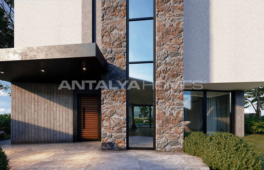 Стильные Отдельные Виллы Рядом с Пляжем в Калкане 5