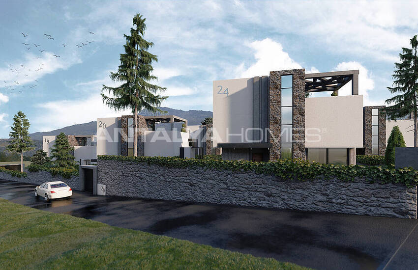 Стильные Отдельные Виллы Рядом с Пляжем в Калкане 9