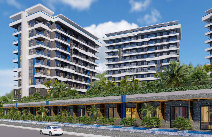 Okurcalar'da Akıllı Ev Sistemine Sahip Satılık Daireler 1