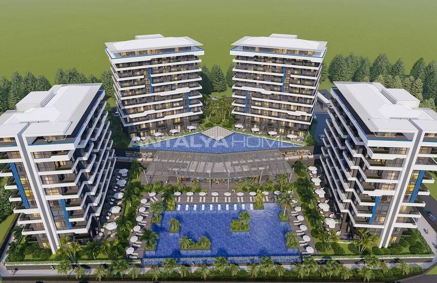 Okurcalar'da Akıllı Ev Sistemine Sahip Satılık Daireler 11