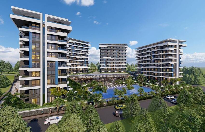 Okurcalar'da Akıllı Ev Sistemine Sahip Satılık Daireler 5