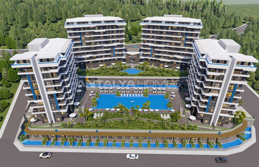 Okurcalar'da Akıllı Ev Sistemine Sahip Satılık Daireler 9