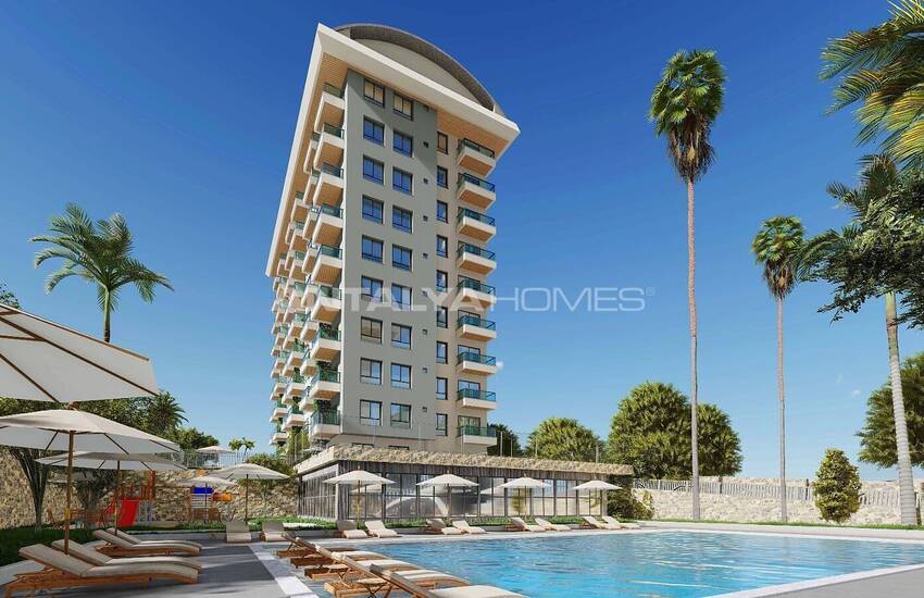 Appartements Vue Magnifique Sur Mer À Mahmutlar Alanya