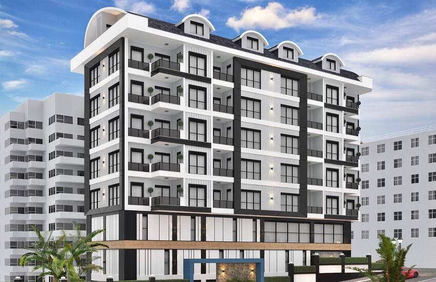 Properties in Complex with Social Facilities in Oba Alanya