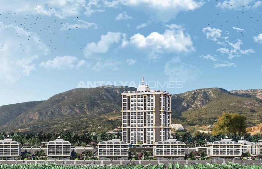 املاک و مستغلات بزرگ در مجتمعی با مفهوم هتل در آلانیا 8
