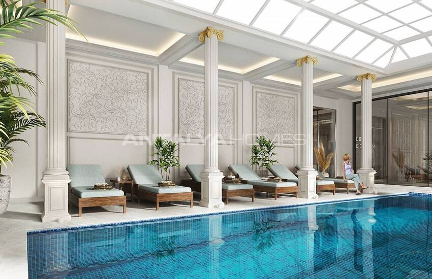 املاک و مستغلات بزرگ در مجتمعی با مفهوم هتل در آلانیا 12