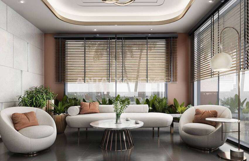 املاک و مستغلات بزرگ در مجتمعی با مفهوم هتل در آلانیا 19