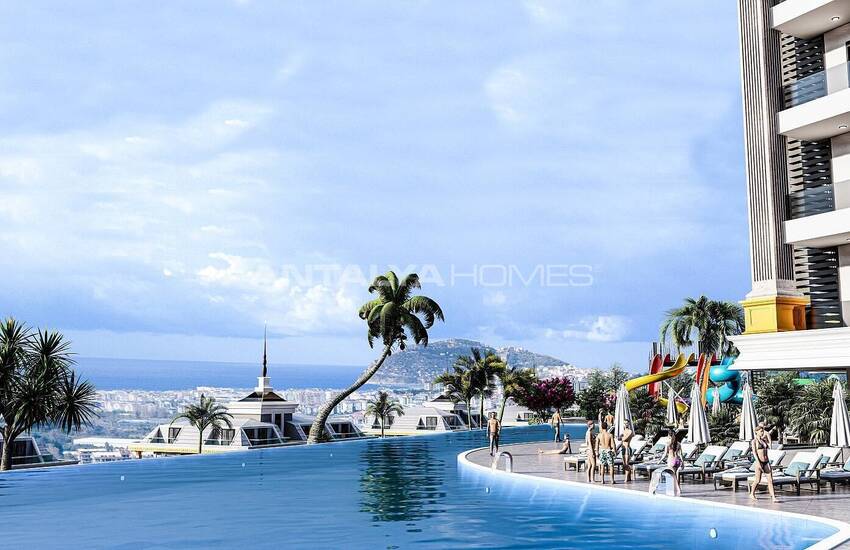 املاک و مستغلات بزرگ در مجتمعی با مفهوم هتل در آلانیا 9