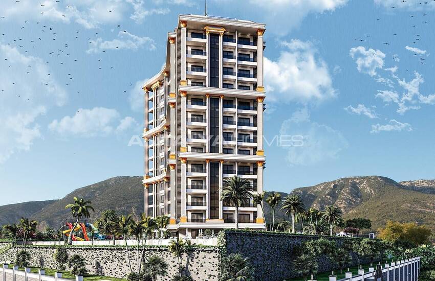 املاک و مستغلات بزرگ در مجتمعی با مفهوم هتل در آلانیا 4