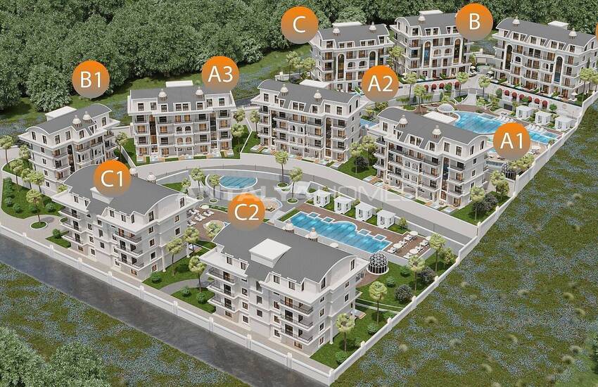 Luxe Appartementen Op Loopafstand Van De Zee In Turkler Alanya 3