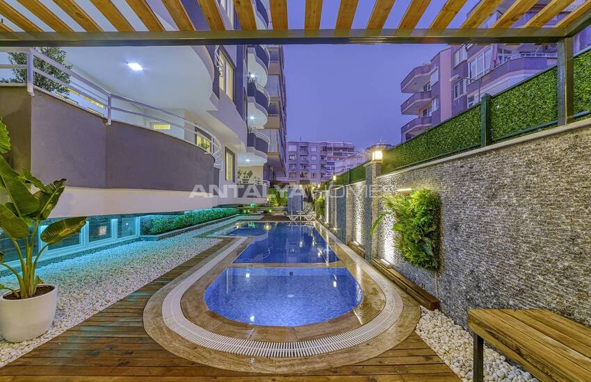 Real Estate in Project with Swimming Pool in Mahmutlar Alanya 12