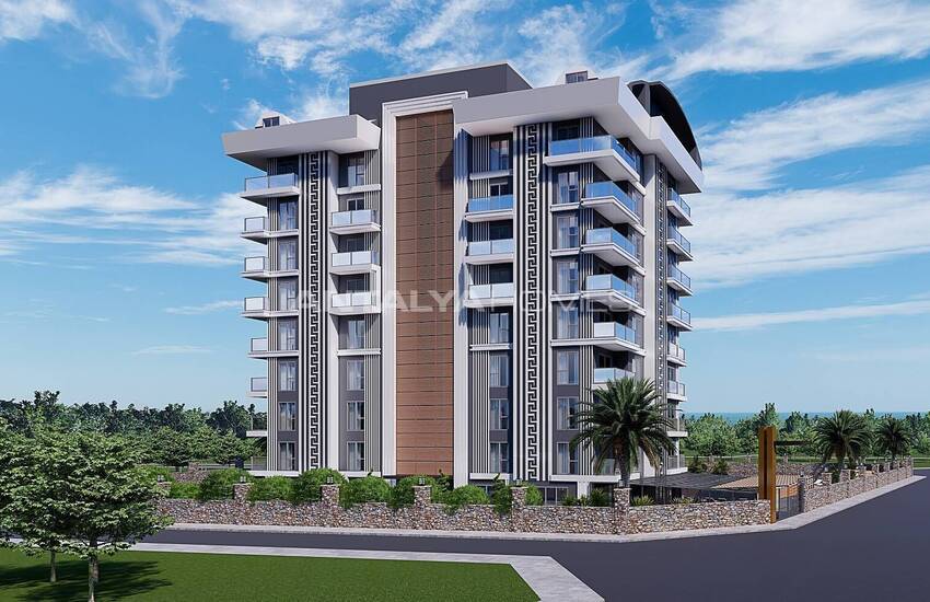 Lyxfastigheter I Ett Komplex Med Pool I Alanya 2