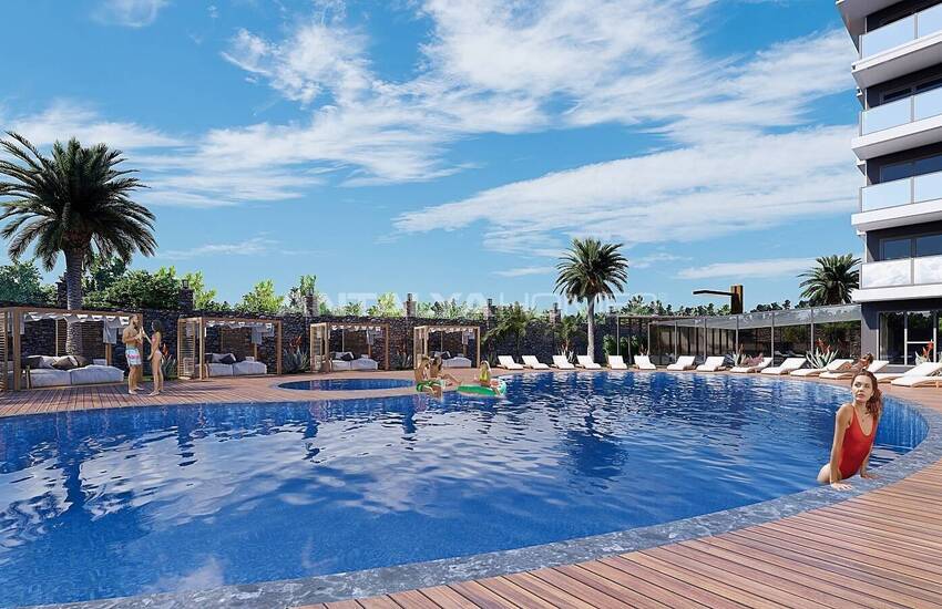 Lyxfastigheter I Ett Komplex Med Pool I Alanya 4