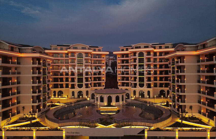 Alanya'da Otel Konseptli Lüks Projede Şık Daireler 4