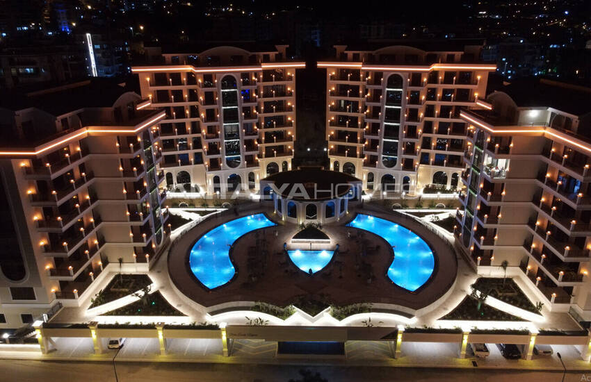Alanya'da Otel Konseptli Lüks Projede Şık Daireler 5