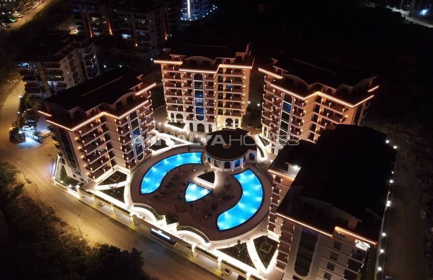 Alanya'da Otel Konseptli Lüks Projede Şık Daireler 6