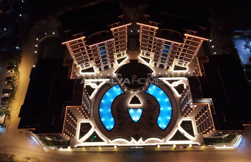 Alanya'da Otel Konseptli Lüks Projede Şık Daireler 8