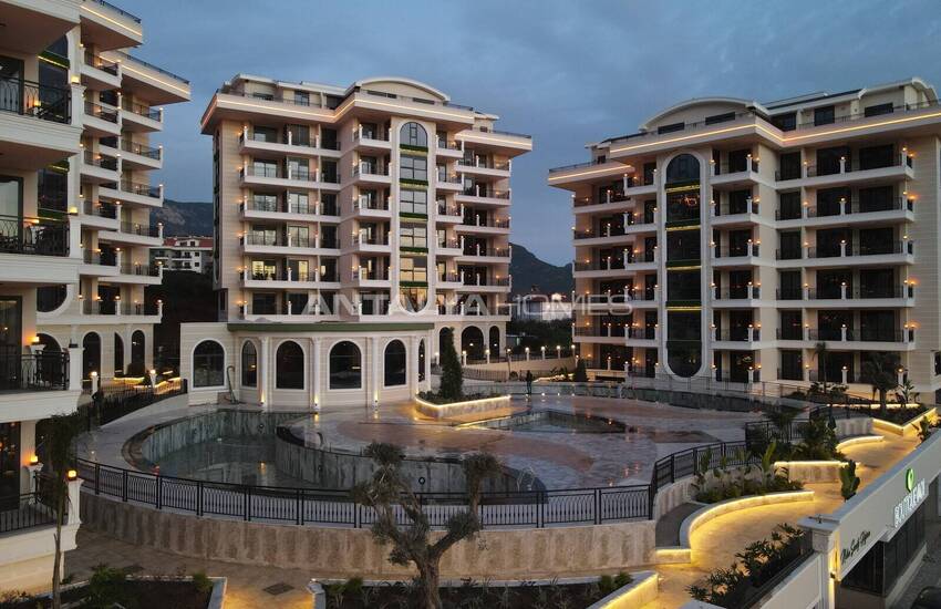 Alanya'da Otel Konseptli Lüks Projede Şık Daireler 10