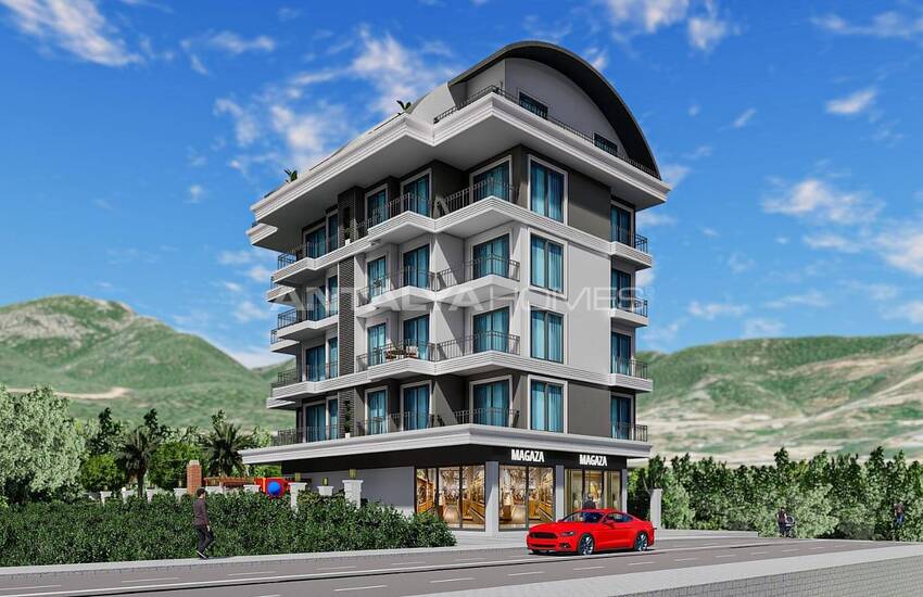 Flats Suitable for Investment in New Project in Alanya 2