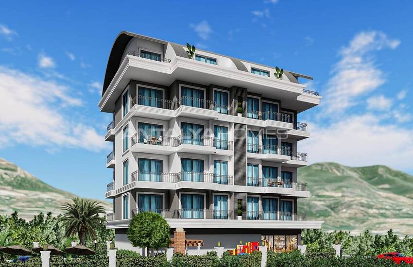 Flats Suitable for Investment in New Project in Alanya 1