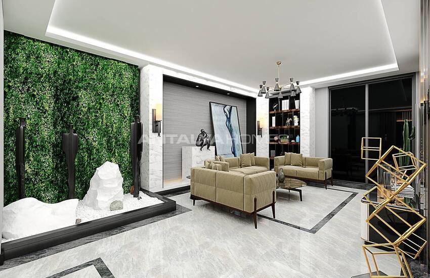 Luxe Woningen In Nieuw Complex Met Zeezicht In Alanya 8
