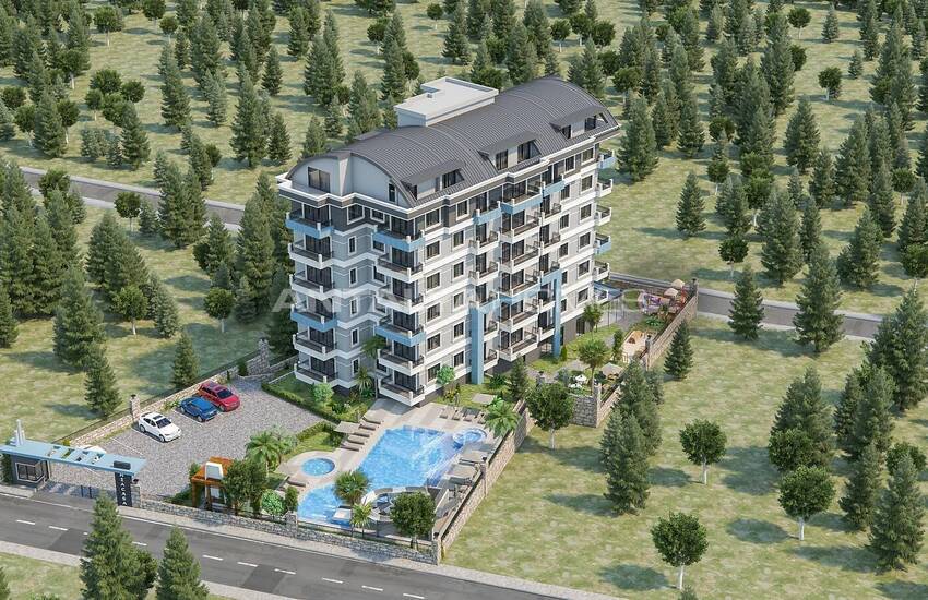 Alanya'daki Deniz Gören Yeni Projede Satılık Lüks Daireler 2