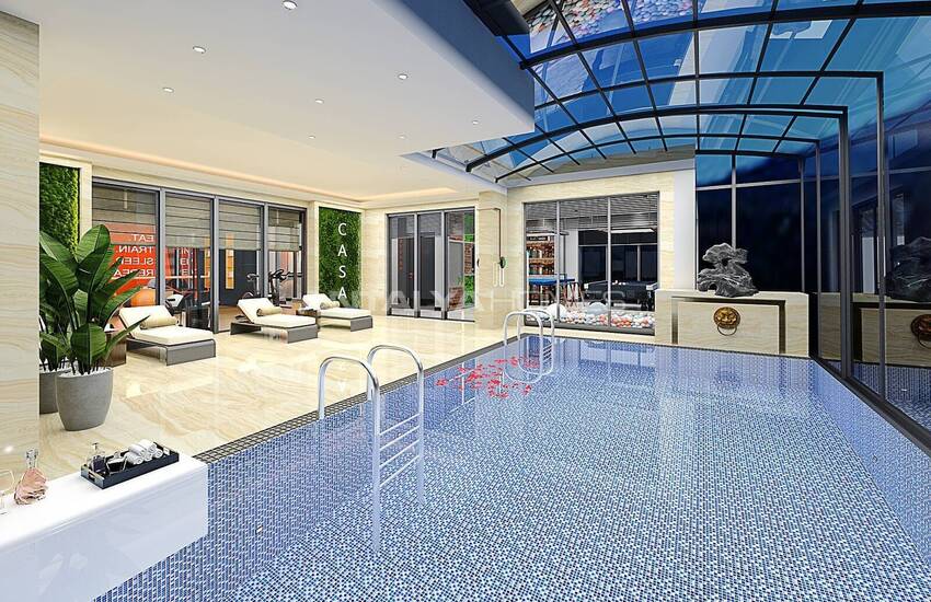 Alanya'daki Deniz Gören Yeni Projede Satılık Lüks Daireler 9