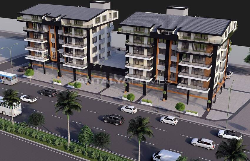 املاک کلید در دست در پروژه ای بوتیک در قاضی پاشا، آلانیا 3